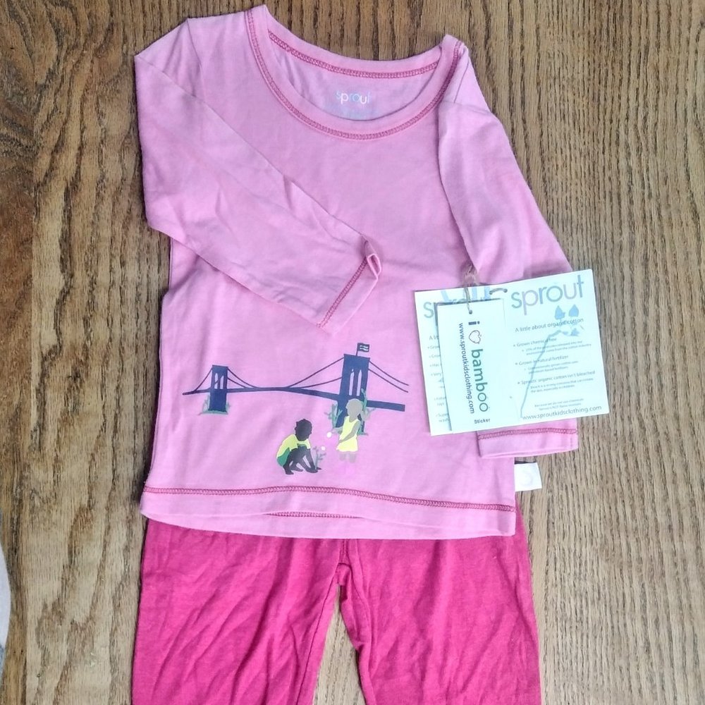 New matching pajama sets, bamboo and organic cotton